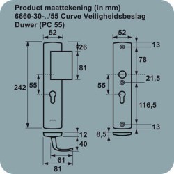 AXA DUWERGARN 6660 PC55 F1 SKG***