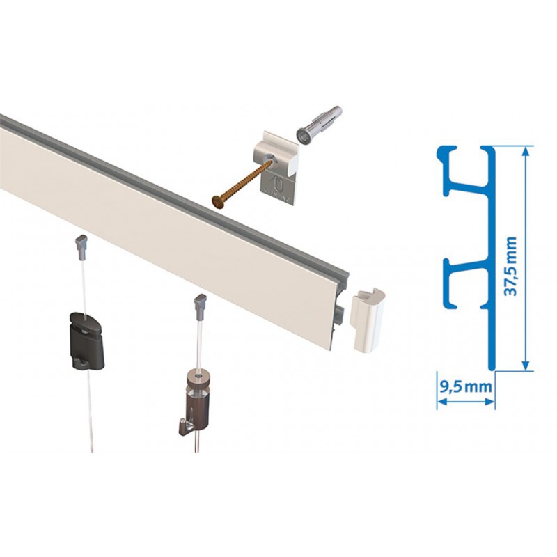 Clickrail Pro Muurpr Wit Primer 50Kg 3M