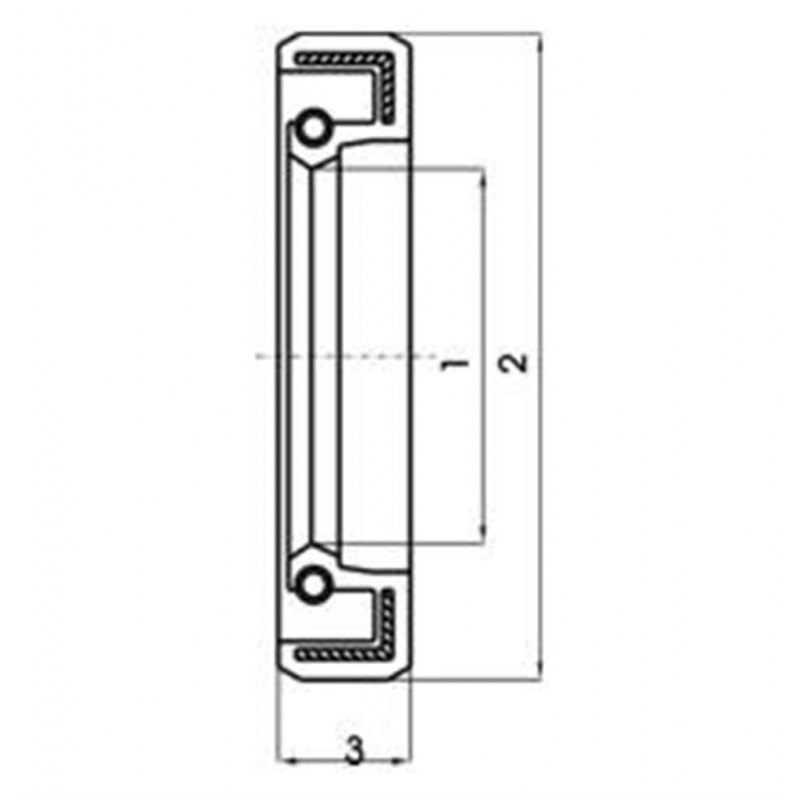 Keerring Nbr 15X26X7 Rp