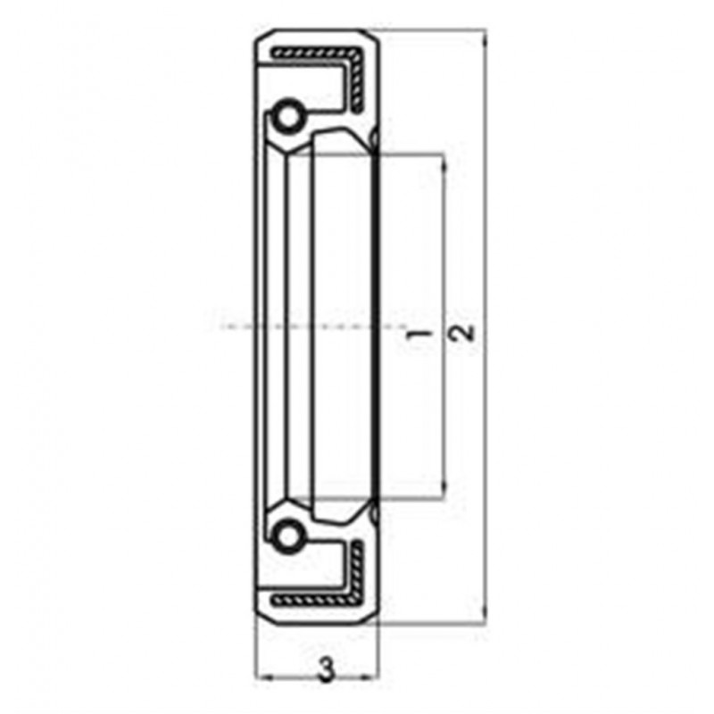 Keerring Nbr 45X65X10 Rp