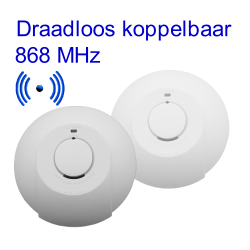 Rookmelder FIT-230RFL - Draadloos koppelbaar - 230V - 10 jaar