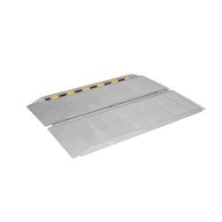 Opvouwbare Aluminium Oprijplaat - 6 tot 11 cm - Lengte 60cm - Oprijlengte 72cm