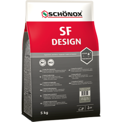 Schonox SF Design Voegmortel - Zilver/Grijs - 5kg