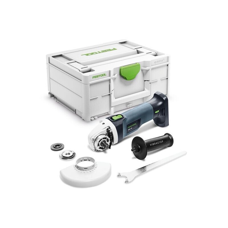 Festool Accu Haakse Slijper Agc 18-125 Eb-Basic - 18V - In Systainer