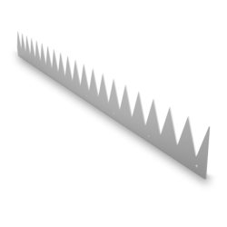 SecuMax Anti-Klimstrip Staal verzinkt 100cm vlak (2)