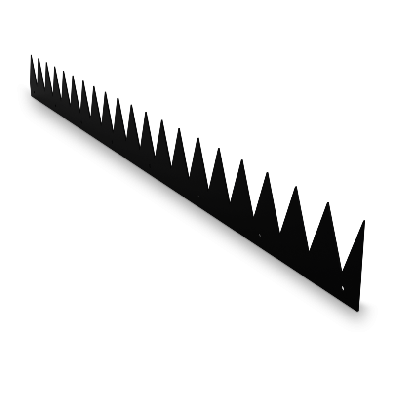 SecuMax Anti-Klimstrip Staal Blackline 100cm vlak (2)