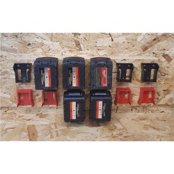 Stealthmounts Accuclip Milwaukee M18 - 6 Stuks