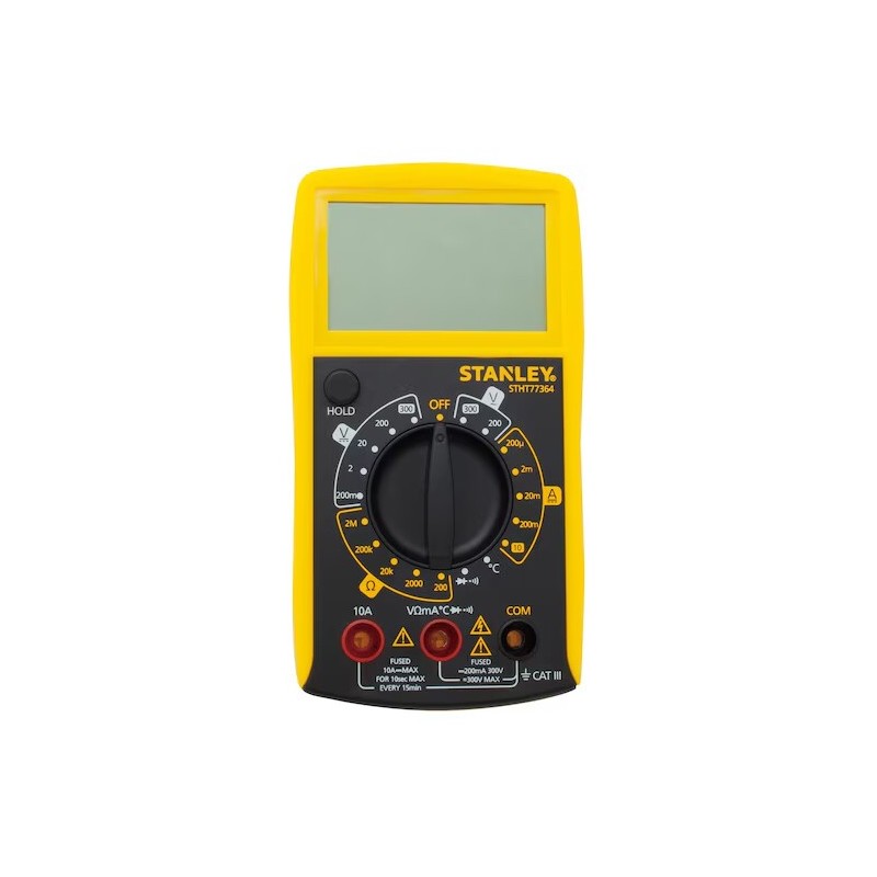 Stanley Multi-Meter Stht0-77364 - LCD Scherm - 7 Functies - Schokbestendig