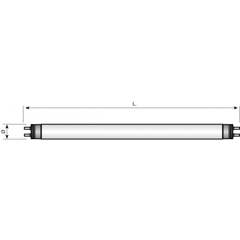 Vezalux Led Tl-Buis - 8W - 288 Mm - Cool White