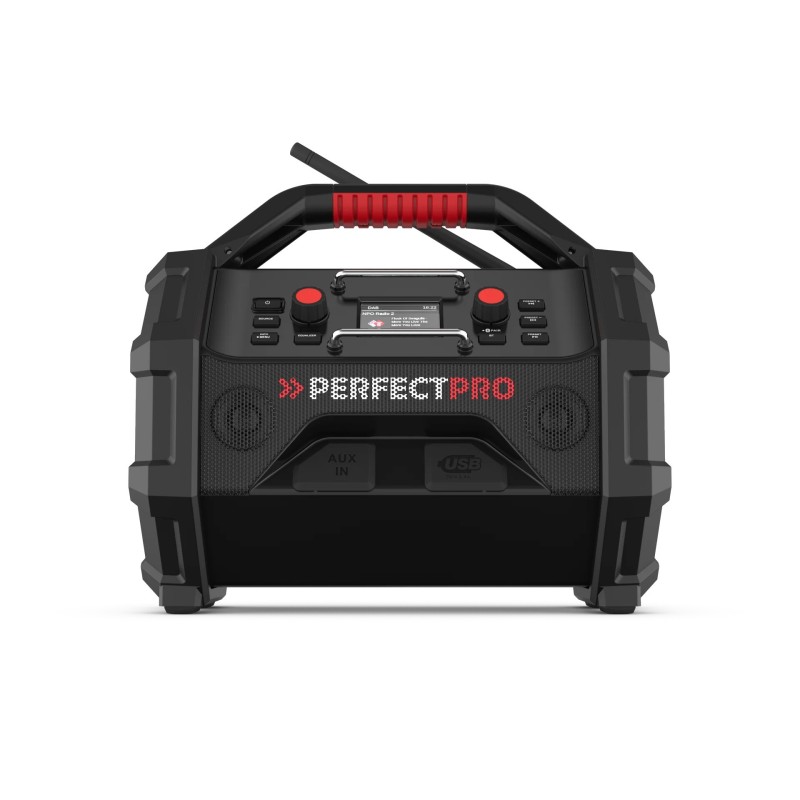 Perfectpro Bouwradio Rocktagon - Dab+ - 18V - Equalizer