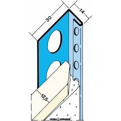 Stucstopprofiel 1131 Verz 14x3000mm