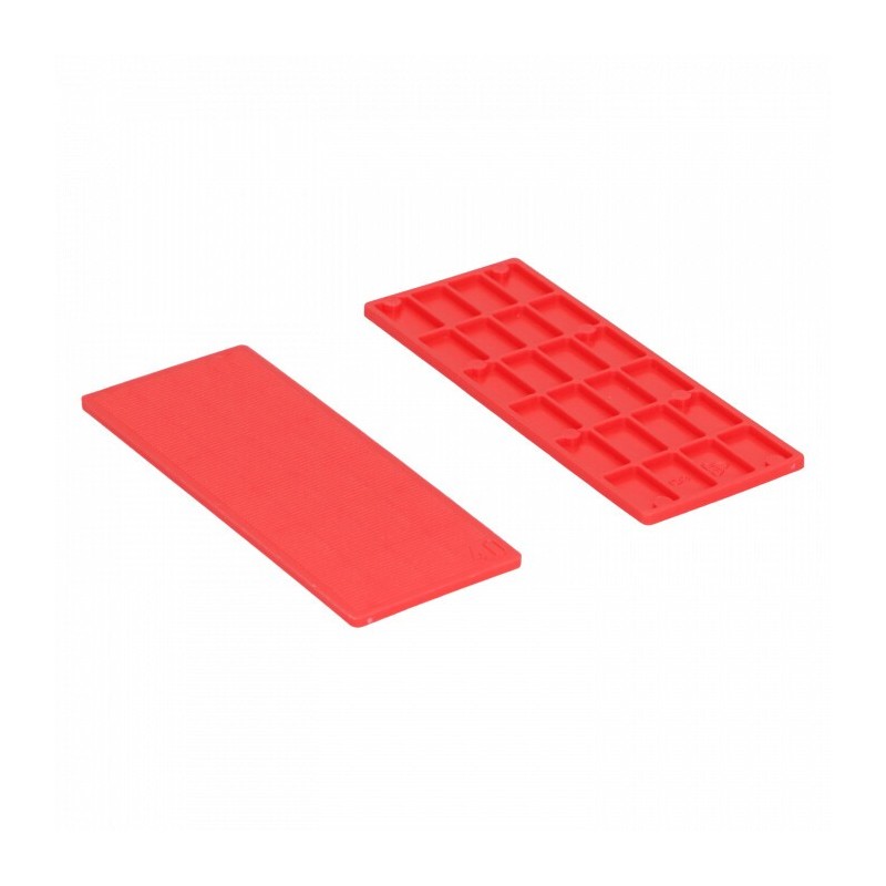 Rasterblokje 38x3mm - Rood - 1000 Stuks