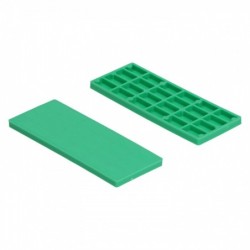 Rasterblokje 46x5mm - Groen - 500 Stuks